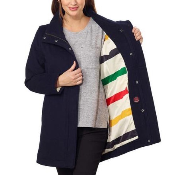 Pendleton Jackets & Blazers - New Hudson Bay Pendleton Wool Coat - Charcoal Grey - Never Worn